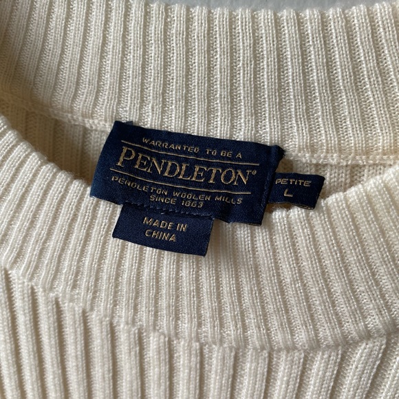 Pendleton Merino Ribbed Sweater - Picture 3 of 4